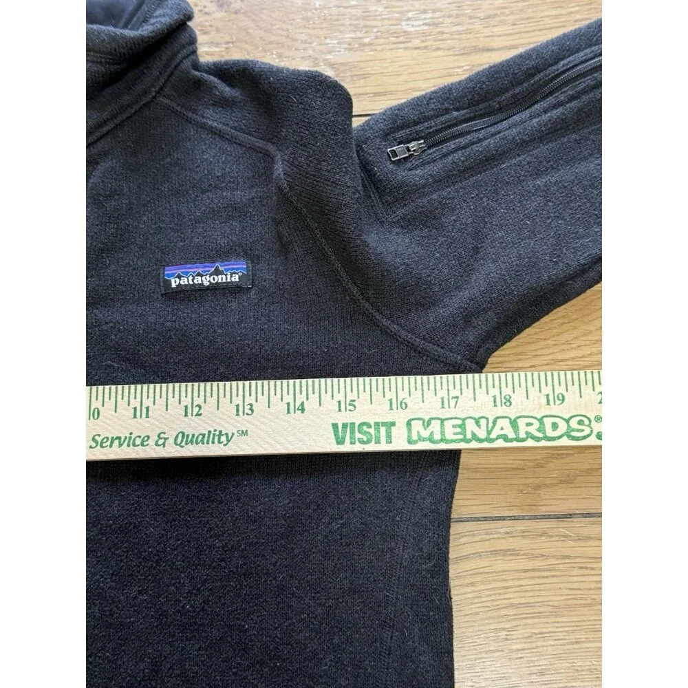 Patagonia Jacket Women Size S Black Better Sweater Fleece Jumper Outdoors Preppy